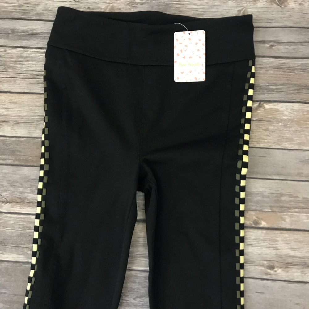 New Free People Dreamweaver Leggings in Black - Picture 5 of 8